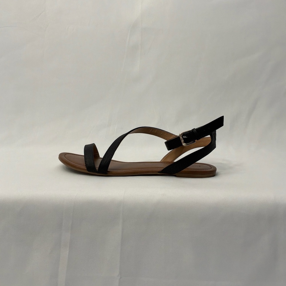 Call It Spring Black Strappy Sandals